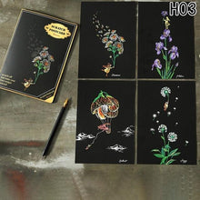 Load image into Gallery viewer, 4Pcs/set Magic Colorful Drawing Board Paper Painting Scraping Children Kids learning Education Toys Painting Doodle Scratch Toys
