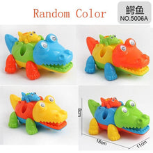 Load image into Gallery viewer, Early Learning Education Screw Nut Group Installed Plastic 3d Puzzle Disassembly Motorcycle Kids Toys for Children Jigsaw
