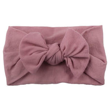Load image into Gallery viewer, Cute Baby Girl Headbands Knitted Newborn Baby Bows Haiband Turban Head Warm head band
