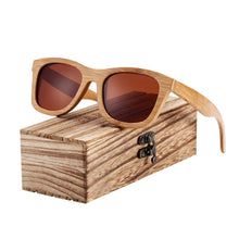 Load image into Gallery viewer, Handmade Bamboo Wood Luxury Retro Men and  Women Polarized Sunglasses Beach Wooden Glasses Oculos de sol With UV400 Protection l
