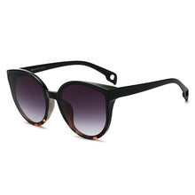 Load image into Gallery viewer, Luxury Modern Elegant Lady  Sunglasses WIth  Cat Eye Women Eyewear  Plastic Frame Clear Lens With  UV400 Protection

