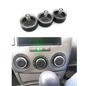 3pcs/set Air Conditioning Knob AC Knob Heater Climate Control Buttons For Mazda 6 2006 to 2015 Car Accessories