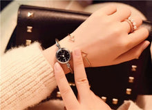 Load image into Gallery viewer, Small Gold Bangle Bracelet Luxury Watches Stainless Steel Retro Ladies Quartz Wristwatches Fashion Casual Women Dress Watch For Women and Girls
