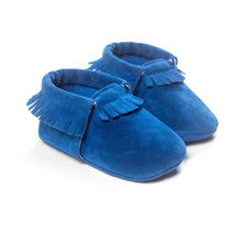 Load image into Gallery viewer, Baby PU Soft Soled Non-slip Leather Shoe For Autumn And Winter Warm Comfortable Shoes

