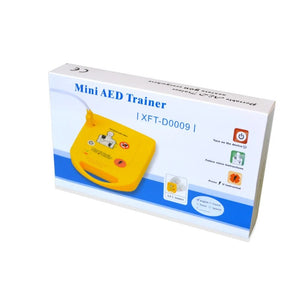 Mini AED Trainer XFT-D0009 English Voice Prompt Defibrillator Universal Trainer For Cpr School Student First Aid Training