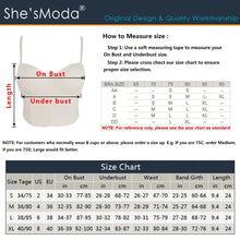 Load image into Gallery viewer, She&#39;sModa New Embroidery Lace Push Up Bralet Women&#39;s Bustier Corset Wedding Party Corset Cropped Top Vest Plus Size
