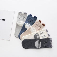 Load image into Gallery viewer, 5pairs 100% Cotton Unisex Baby Socks for Girls&amp;boys Children Soft Winter Cute Cartoon Socks Set For Baby
