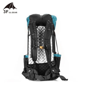 3F UL GEAR Water-resistant Hiking Backpack Lightweight Camping Pack Travel Mountaineering Backpacking Trekking Rucksacks 40+16L