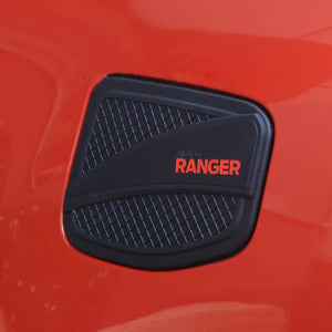 For Ford Ranger T6 T7 T8 2012-2021 Exterior Fuel Tank Cover Matte Black ABS Plastic Gas Cover 4X4 Auto Accessory Car Accessories