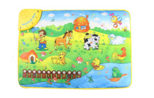 Load image into Gallery viewer, Music Animal Voice Singing Piano Farm Baby Play Gym Mat Baby Game Carpet Baby Toy
