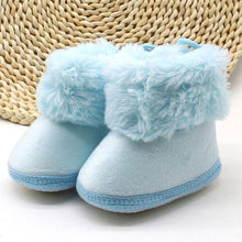 Load image into Gallery viewer, Unisex Winter Sweet Newborn Soft Baby Girls Princess Boots First Walkers Soft Infant Toddler Kids Girl Footwear Shoes
