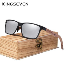 Load image into Gallery viewer, Luxury  Bamboo Wood Design Polarized Elegant High Quality Men Sunglasses Mirror Lens Handmade Fashion UV400 Eyewear Accessories
