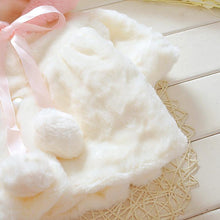 Load image into Gallery viewer, Baby Girls Jackets Cute Hooded Princess Warm Kids Fur coat children's outerwear For Girls Modern Cotton Coat For Baby and Kids

