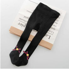 Load image into Gallery viewer, Children Bowknot Tights Cotton For Baby Girls Pantyhose Kids Infant Knitted Breathable Tights Soft And Warm Elastic Tight
