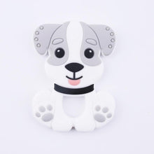 Load image into Gallery viewer, BPA Free Food Grade Silicone Teethers Cartoon Animals Shape Pacifier Clips, Accessories Baby Teething 1pc
