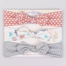 Load image into Gallery viewer, Modern  Handamde Luxury Set Baby Girl Headband Bow For Newborn Babies Hair Band Elastic Accessories Cotton Headwear For Girls
