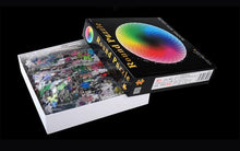 Load image into Gallery viewer, 1000PCS/SETColorful Rainbow Round Geometrical Photo Planet  Puzzle Adult Kids Educational Toy Puzzle
