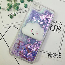 Load image into Gallery viewer, 3D  Cat Case For Iphone 5s Se 7 7 Plus Case Liquid Quicksand Glitter Silicone Case For Iphone 8 8 Plus X 6 6s Cover  Rubber Silicone Phone Case
