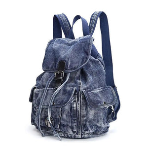 Women's Backpack Denim Daily Backpack Vintage Backpacks Travel Lay Bag  Rucksack Backpack mochila