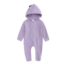 Load image into Gallery viewer, Winter Baby Rompers Newborn Boys Girls Clothes Rabbit Ear Hooded Jumpsuit infant In Luxury Rabbit Design
