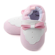 Load image into Gallery viewer, Modern Elegant Baby First Walkers Infant Newborn Autumn Winter Butterfly-knot Cotton Kids Soft Pre walker Shoes For Boys
