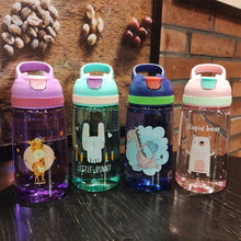 Load image into Gallery viewer, Baby Bottle Infant Newborn Cup Children Learn Feeding Drinking Bottle Kids Straw Juice Water Bottles For Kids
