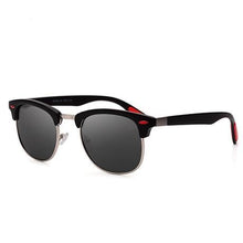 Load image into Gallery viewer, Popular Retro New Polarized Men's Sunglasses UV400 Square Half Metal Frame  Ladies Sunglasses Brand Design Glasses Driving Sunglasses
