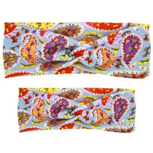 Load image into Gallery viewer, Mother &amp; Baby Headbands Print Floral Elastic Hair Bands Parent-Child Hair Accessories Bow For Baby Girls Bow in Modern Design
