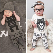 Load image into Gallery viewer, Modern Printed Baby Boy Clothes Sets T-shirt+ Pants Cartoon Printed Clothing Set For Boys In Elegant Design
