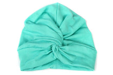 Load image into Gallery viewer, Indian Baby Turban Hat Cotton Baby Girls Kids Turban Headband Hair Head Bands Wrap Accessories for Children
