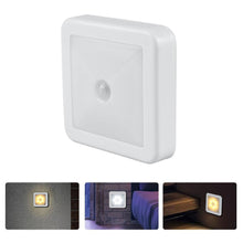 Load image into Gallery viewer, New Night Light Smart Motion Sensor Portable Mobile LED Night Lamp for WC, Stairs and  Rooms
