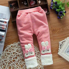 Load image into Gallery viewer, New High Quality Cotton Baby Girls Warm Winter Pants Toddler Warm Winter Leggings Trousers For Girls
