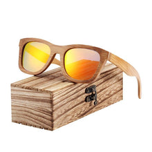 Load image into Gallery viewer, Handmade Bamboo Wood Luxury Retro Men and  Women Polarized Sunglasses Beach Wooden Glasses Oculos de sol With UV400 Protection l
