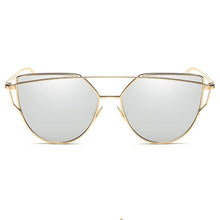 Load image into Gallery viewer, Luxury Vintage Modern Cat Eye Metal High Quality Frame  With Miror Sunglasses For  Women and Lady sunglasses With UV400 Protection
