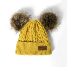 Load image into Gallery viewer, Luxury Baby Hat Pompon Hat Knitted Cute Cap For Girls &amp; Boys Casual Solid Color Girls Baby Style In Great New Modern Trend Design
