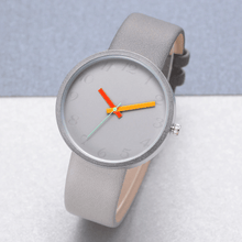 Load image into Gallery viewer, Modern Women Watch Gray Contrast Quartz Watch For Watch  Lovers Unisex Casual Modern Style
