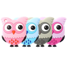 Load image into Gallery viewer, Owl Silicone Teethers Food Grade For Baby Teething  Silicone Beads Teething Toddler Toys For Kids
