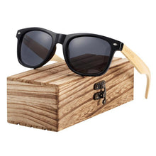 Load image into Gallery viewer, Bamboo Wood Retro and Classis  Handmade Sunglasses For Man and Woman Unisex Polarized  Sunglasses
