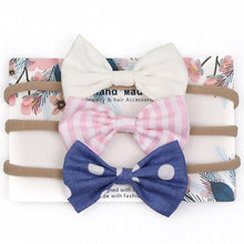 Load image into Gallery viewer, Flower Trendy Baby Headband For Girl Bows Crown Head Bands Cute Newborn Headbands Hairbands Baby Hair Accessories
