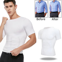 Load image into Gallery viewer, Men Slimming Body Shaper Belly Control Shapewear Man Shapers Modeling Underwear Waist Trainer Corrective Posture Vest Corset
