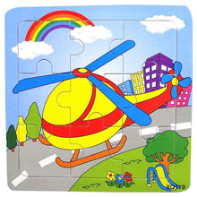 Load image into Gallery viewer, 1 Pcs Animal Wooden Puzzles For Children In Wooden 3D Mosaic Puzzles Kids Educational Toys Design  For Baby Birthday Gifts
