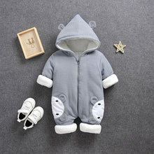 Load image into Gallery viewer, Baby Newborn Jumpsuit Snowsuit Warm Romper Cotton Jackets for baby Girl &amp; boy In Modern Desgn
