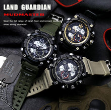 Load image into Gallery viewer, NEW Sport Analog-Digital Watch For Men and Woman  Waterresistant 50M Professional Waterproof Quartz Large Dial Military Wristwatches  With Night Mode
