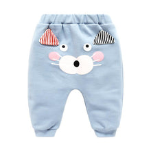 Load image into Gallery viewer, Modern Baby Boys Girls Cartoon Pants Spring High Waist Guard Belly Trousers Print Bottoms In Interesting Style For Girls And Boys

