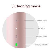 Load image into Gallery viewer, Sonic Toothbrush Electric Powerful  Optional Modes Cleaning Travel Toothbrushes With Brush Heads for Adults Random Color Perfect Teethbrush
