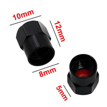 Load image into Gallery viewer, HAUSNN 4Pcs/Pack Car Accessories for Land Rover MINI Jaguar UK England Flag Logo Sticker Wheel Tire Valve Caps Stem Covers
