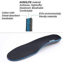 Load image into Gallery viewer, Deodorant Flat Foot Correction Insole Arch Support Orthopedic Pads Man Women Shock Absorption Comfortable Healthcare Insert Shoe
