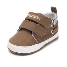 Load image into Gallery viewer, First Walkers Infant Babies Shoes Sole Soft Canvas Solid Footwear For Newborns Toddler Classic Style Sneakers
