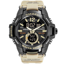 Load image into Gallery viewer, Modern Luxury Sport Watch For Men Fashion Casual Alarm Clock 50M Waterproof In Military Chrono Dual Display Style Wristwatches Relogio Masculino

