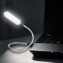 Load image into Gallery viewer, STEVVEX Portable USB LED Mini Flexibile Light For Reading Books USB Lamp for Power Bank Laptop Notebook or  PC Computer
